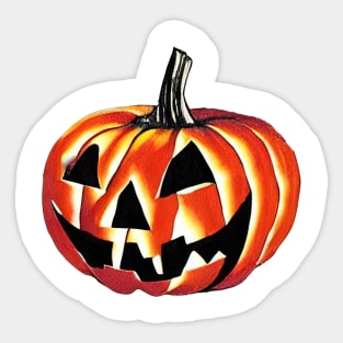 halloween pumpkin Sticker